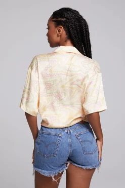 Women Chaser Brand Bocelli Vanilla Button Down
