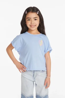 Kids Chaser Brand Bolt Heart Girls Tee