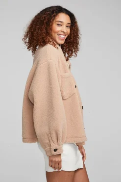 Women Chaser Brand Bolt Oatmeal Jacket