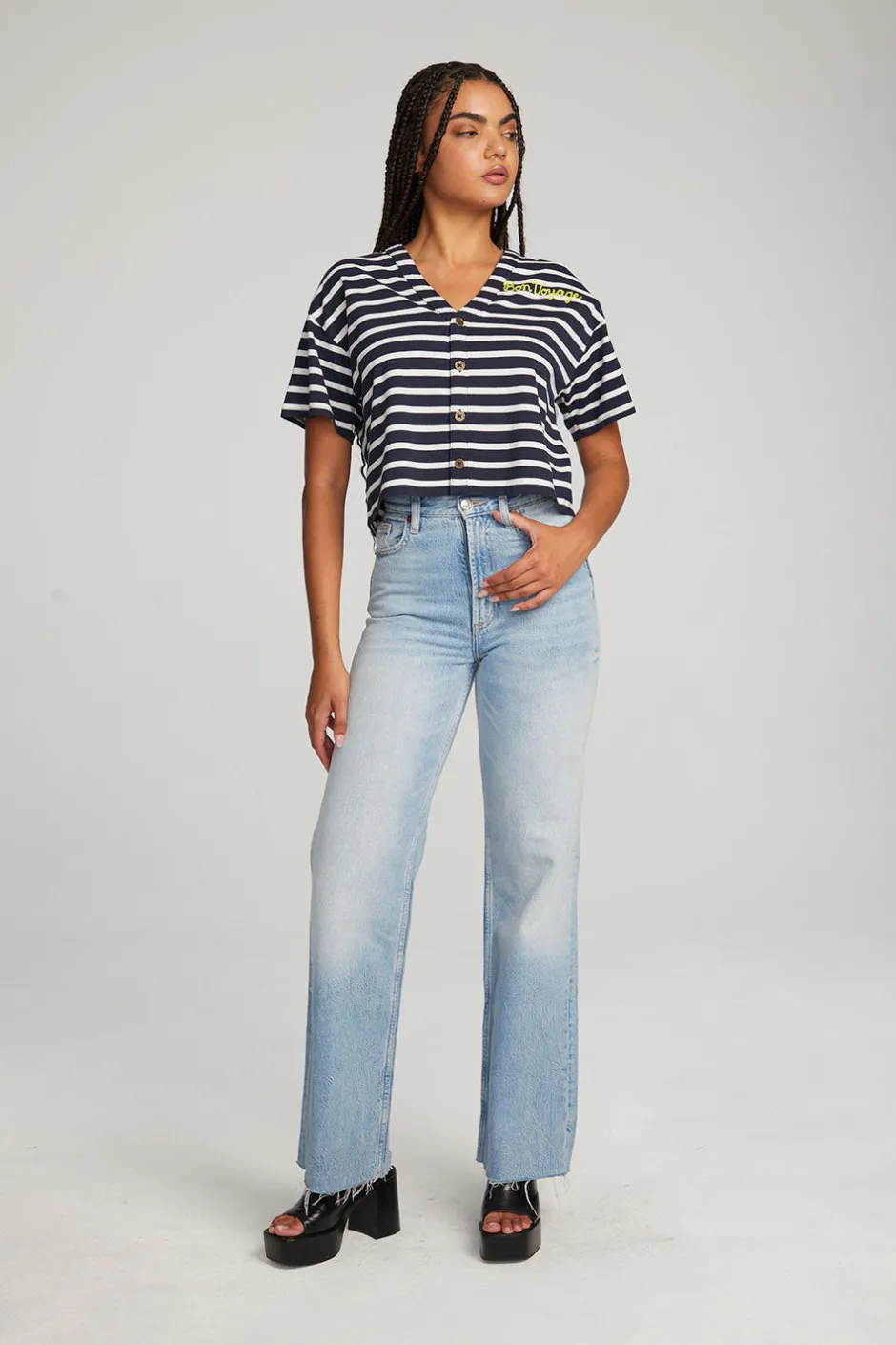 Women Chaser Brand Bon Voyage Tee