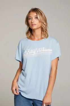 Women Chaser Brand Bonjour Tee