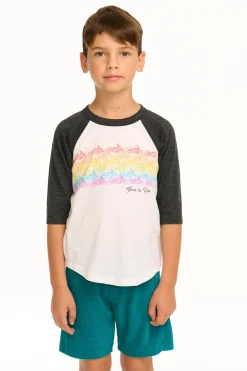 Kids/BOY Chaser Brand Born To Ride Baseball Tee