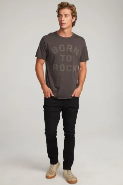 Chaser Brand Born To Rock Mens Tee