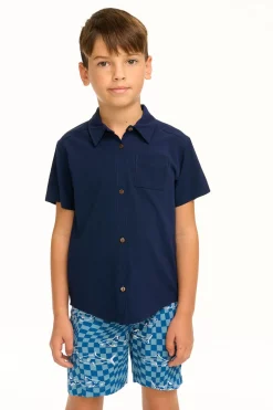 Kids/BOY Chaser Brand Boy's Avalon Collared Button Down Shirt
