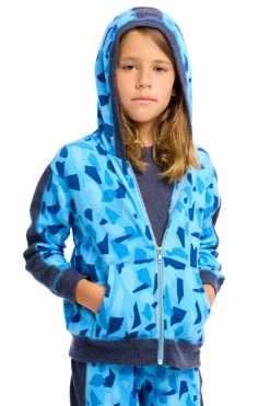 Kids/BOY Chaser Brand Boys Camo Zip Up Hoodie