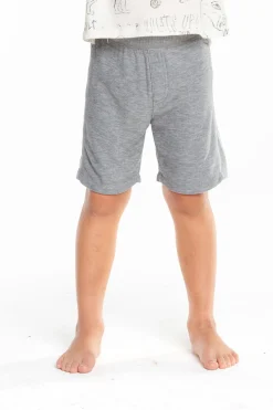 Kids/BOY Chaser Brand Boys Cozy Knit Rib Panel Shorts