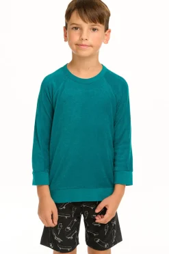 Kids/BOY Chaser Brand Boy's Lake Green Raglan Pullover