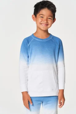 Kids/BOY Chaser Brand Boys Linen French Terry Long Sleeve Kanga Pocket Pullover
