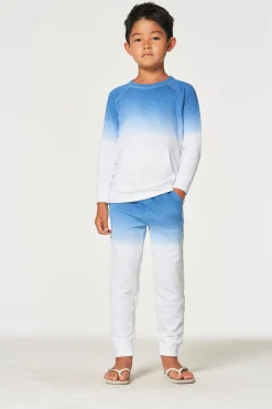 Kids/BOY Chaser Brand Boys Linen French Terry Long Sleeve Kanga Pocket Pullover