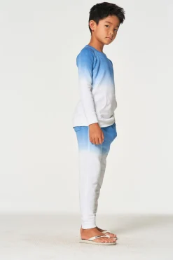 Kids/BOY Chaser Brand Boys Linen French Terry Long Sleeve Kanga Pocket Pullover