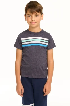 Kids/BOY Chaser Brand Boy's Recycled Vintage Jersey Coastin' Stripe Tee