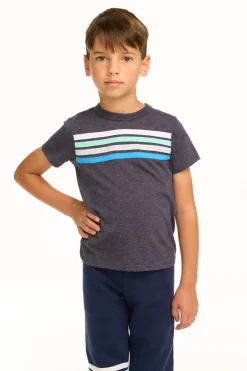 Kids/BOY Chaser Brand Boy's Recycled Vintage Jersey Coastin' Stripe Tee