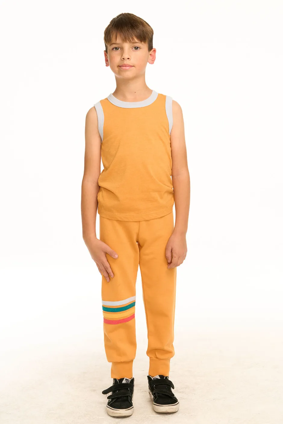 Kids/BOY Chaser Brand Boy's SoCal Stripes Recycled Vintage Jersey Tank