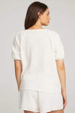 Women Chaser Brand Brentwood White Blouse