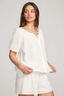 Women Chaser Brand Brentwood White Blouse