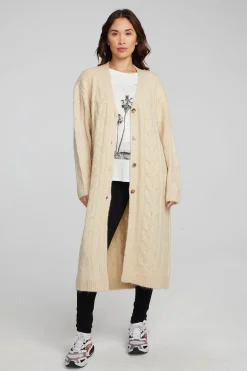 Women Chaser Brand Bridge Macaroon Long Cardigan