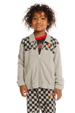 Kids/BOY Chaser Brand Brody Splatter Checker Jacket