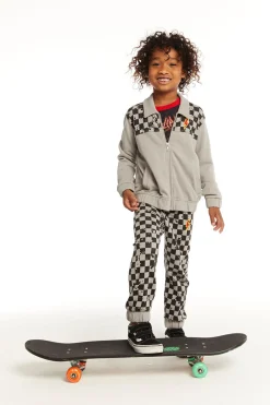 Kids/BOY Chaser Brand Brody Splatter Checker Jacket