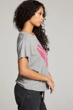 Women Chaser Brand Broken Heart Tee