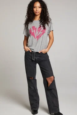 Women Chaser Brand Broken Heart Tee