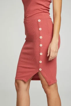 Women Chaser Brand Button Down Pencil Skirt