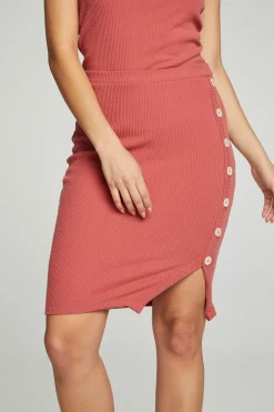 Women Chaser Brand Button Down Pencil Skirt