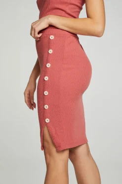 Women Chaser Brand Button Down Pencil Skirt