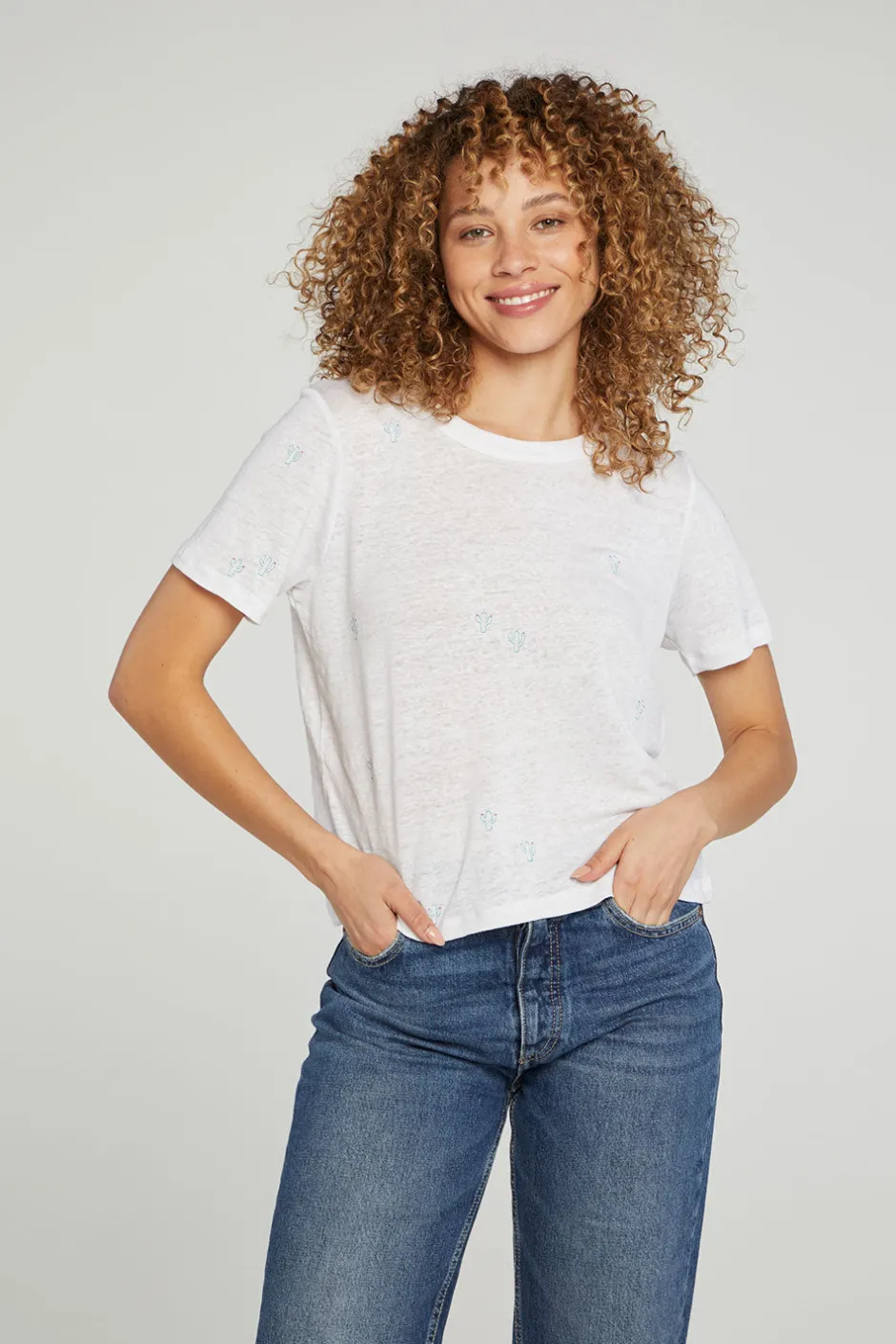 Women Chaser Brand Cactus Flower
