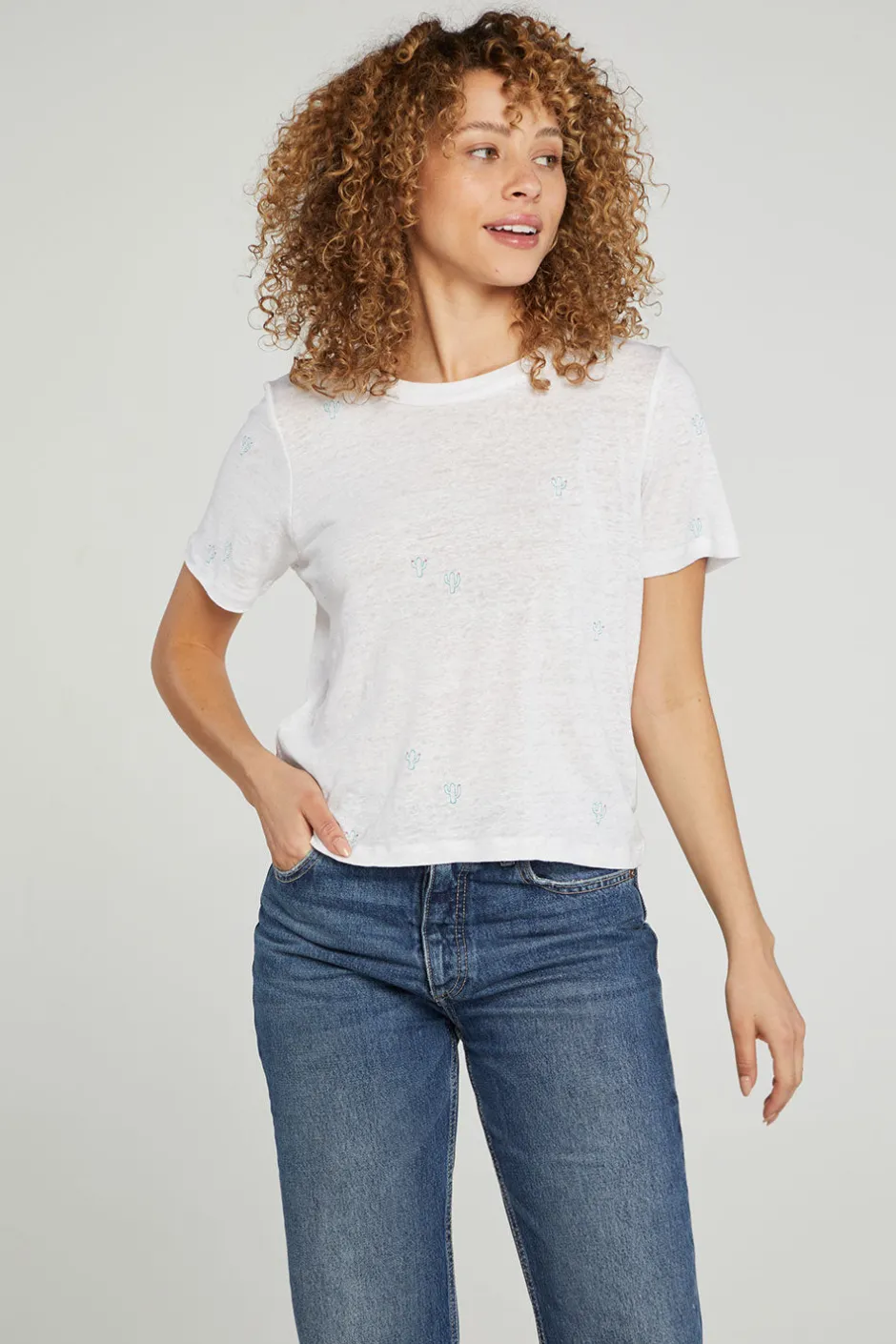 Women Chaser Brand Cactus Flower