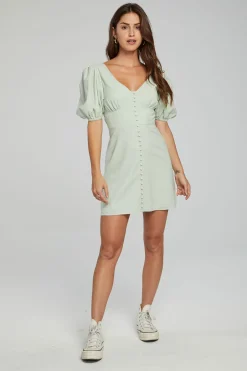 Women Chaser Brand Calamigos Mini Dress - Sage