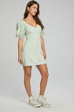 Women Chaser Brand Calamigos Mini Dress - Sage