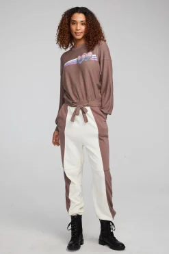 Women Chaser Brand Camping Hearts Top