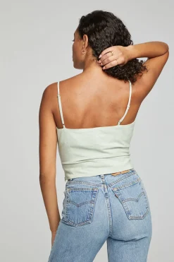 Women Chaser Brand Cara Tank Top - Sage