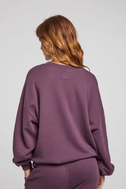 Women Chaser Brand Casbah Plum Perfect Pullover