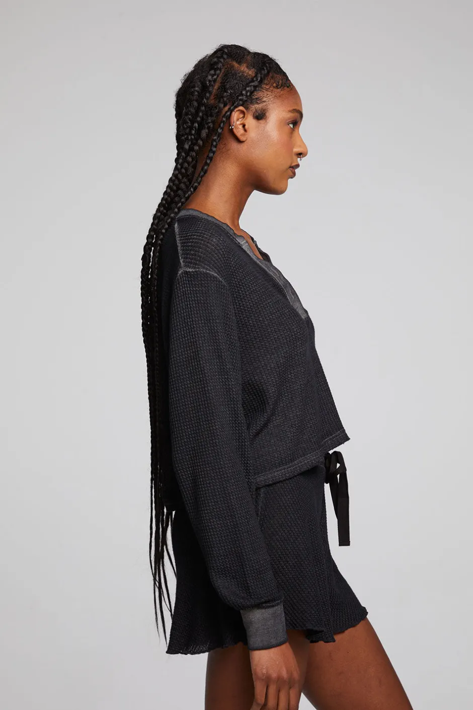 Women Chaser Brand Casey Licorice Henley