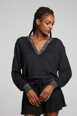 Women Chaser Brand Casey Licorice Henley
