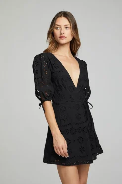 Women Chaser Brand Cassia Mini Dress - Black Onyx