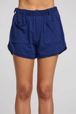 Women Chaser Brand Cetara French Blue Shorts