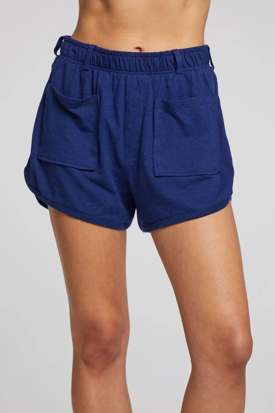 Women Chaser Brand Cetara French Blue Shorts