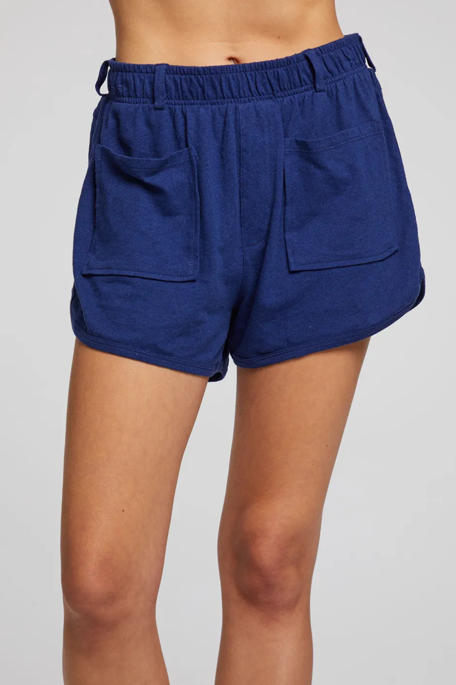 Women Chaser Brand Cetara French Blue Shorts