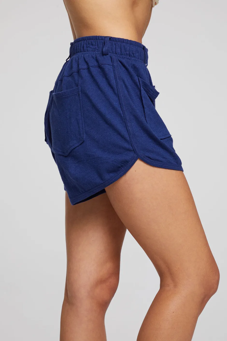 Women Chaser Brand Cetara French Blue Shorts