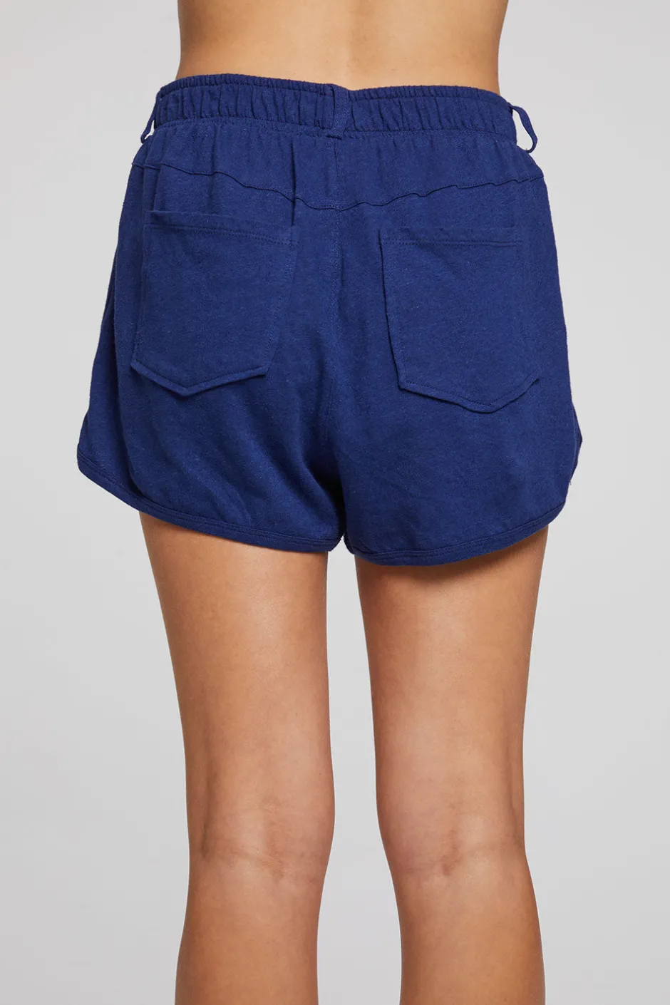 Women Chaser Brand Cetara French Blue Shorts