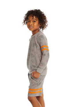 Kids/BOY Chaser Brand Cheetah Print Pullover