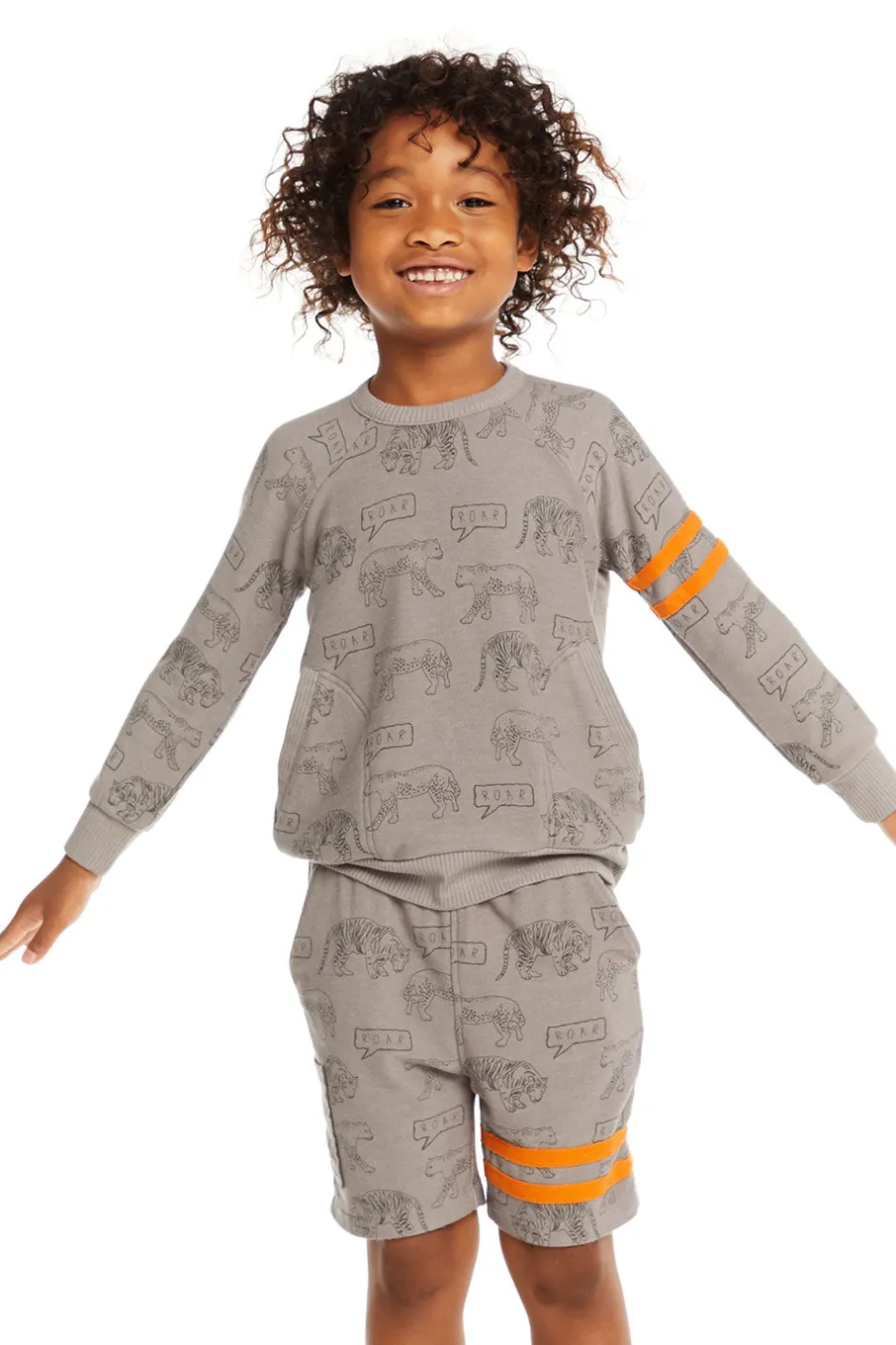 Kids/BOY Chaser Brand Cheetah Print Pullover
