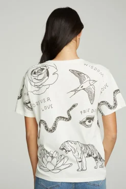 Women Chaser Brand Cherish Forever Crew Tee