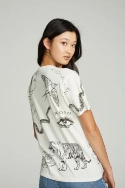 Women Chaser Brand Cherish Forever Crew Tee