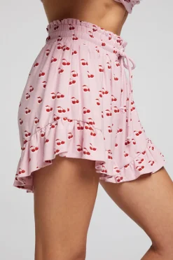 Women Chaser Brand Cherry Shorts
