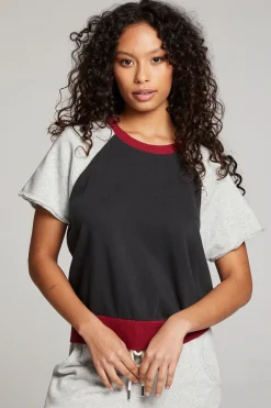 Women Chaser Brand Cheyenne Fire Color Block Pullover