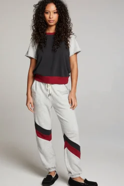 Women Chaser Brand Cheyenne Fire Color Block Pullover