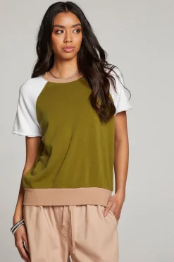 Women Chaser Brand Cheyenne Sand Color Pullover